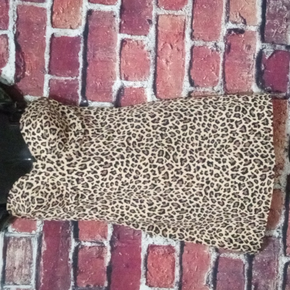 Nancy Ganz leopard print Bodyslimmers dress